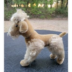 1960's Vintage Jointed Steiff Snobby Poodle Dog